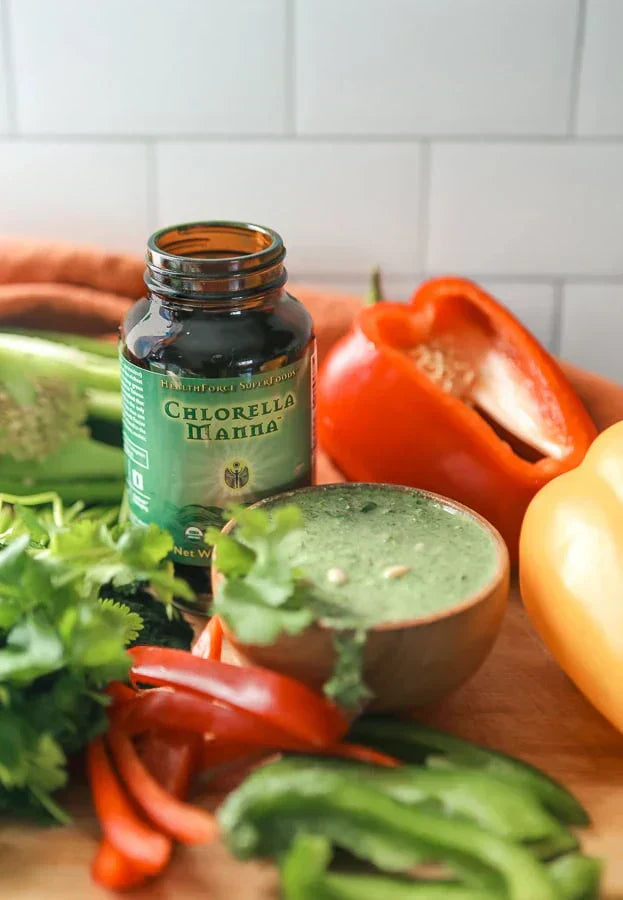 Extra Green Chlorella Pesto Recipe ft. Chlorella Manna Powder