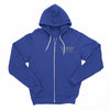 HealthForce SuperFoods Full Zip Hoodie Blue Front