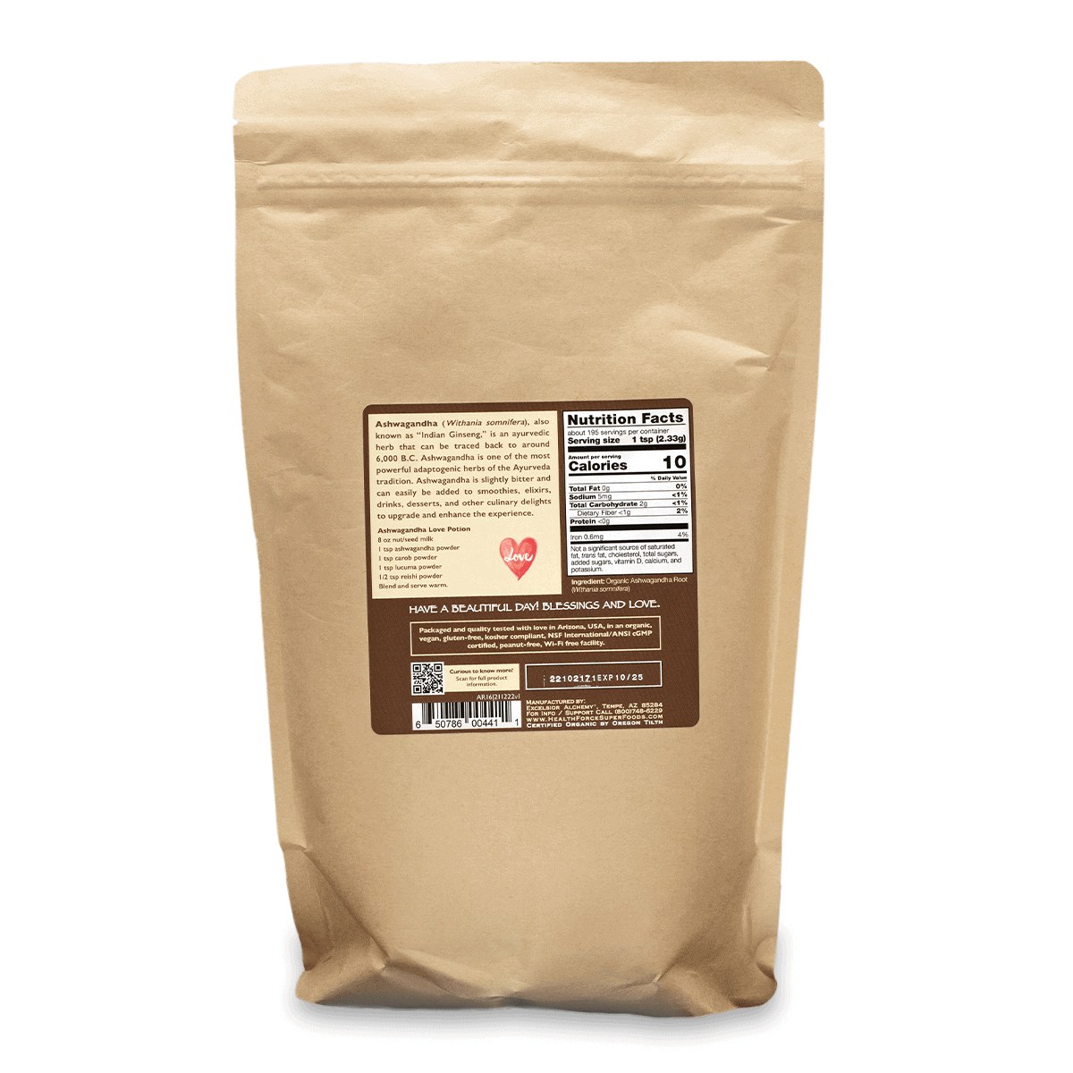 Ashwagandha Root - 16 oz Powder
