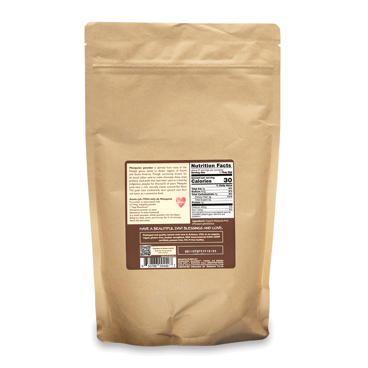 Mesquite Pod - 16 oz Powder