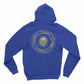 HealthForce SuperFoods Full Zip Hoodie Blue Back